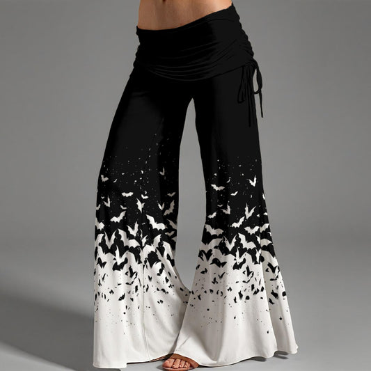 Release the Bats High Waist Wide Leg Pants