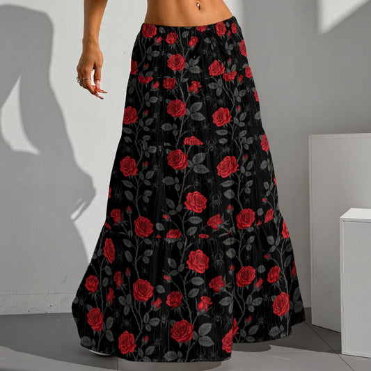 Pandora Pleated Long Skirt