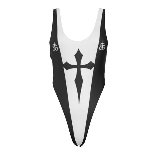 Say Your Prayers One-piece Reversable Swimsuit