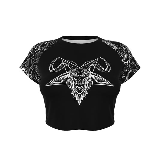 Dark Alchemy Raglan Cropped T-shirt & Panties