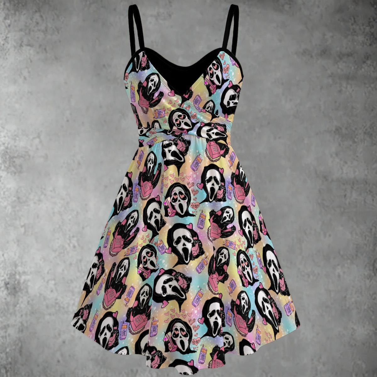 Scream for Me Spaghetti Strap Dress