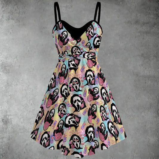 Scream for Me Spaghetti Strap Dress