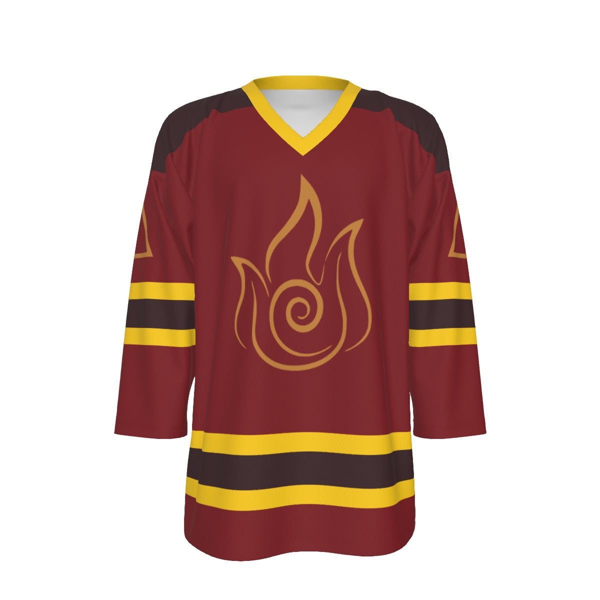 Avatar / Fire Nation Unisex V-neck Hockey Jersey