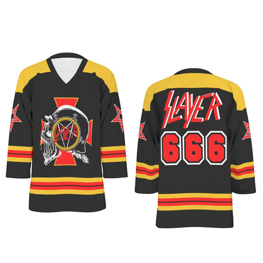 Slayer Unisex V-neck Hockey Jersey