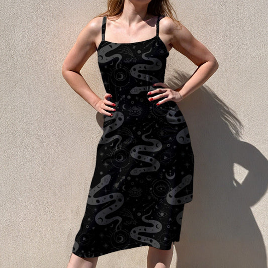 Serpent Magick Slip Dress