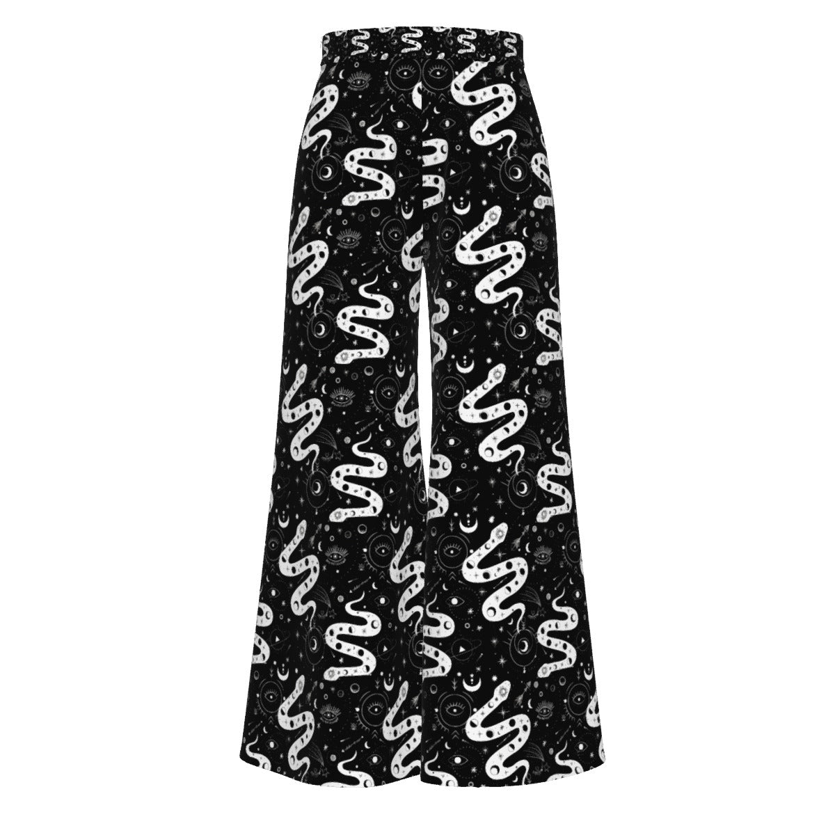 Serpent Magick High Waist Wide Leg Trousers