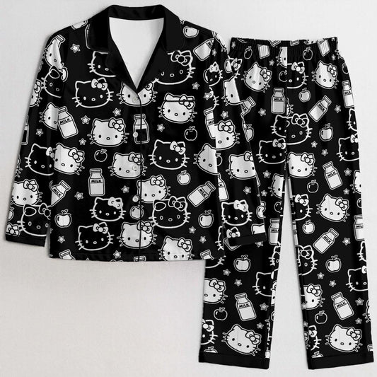Kitty Galore Women's Satin Pajama Set