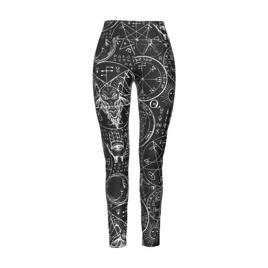 Dark Alchemy High Waist Leggings