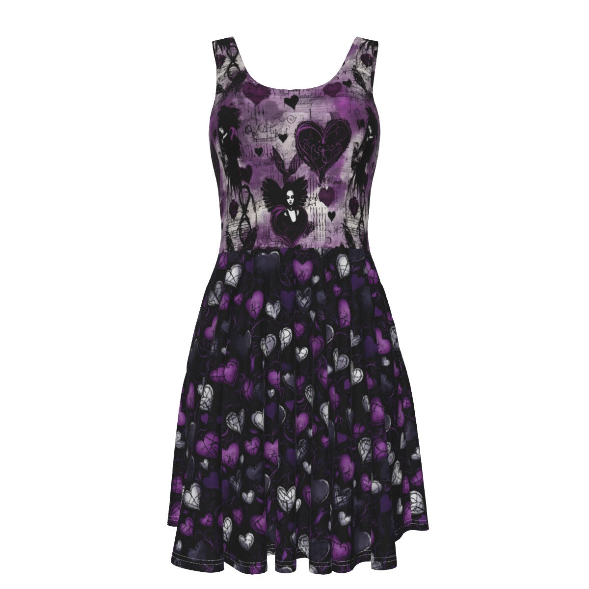 Purple Rain Tank Vest Dres