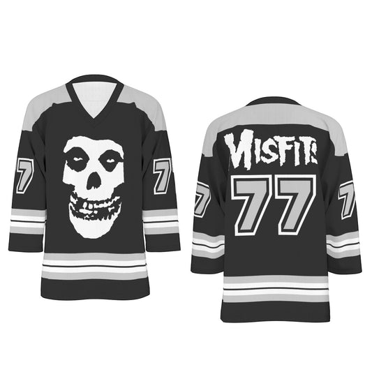 Misfits Unisex V-neck Hockey Jersey