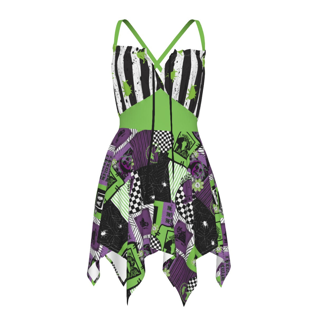 Strange & Unusual Sleeveless Slip Dress