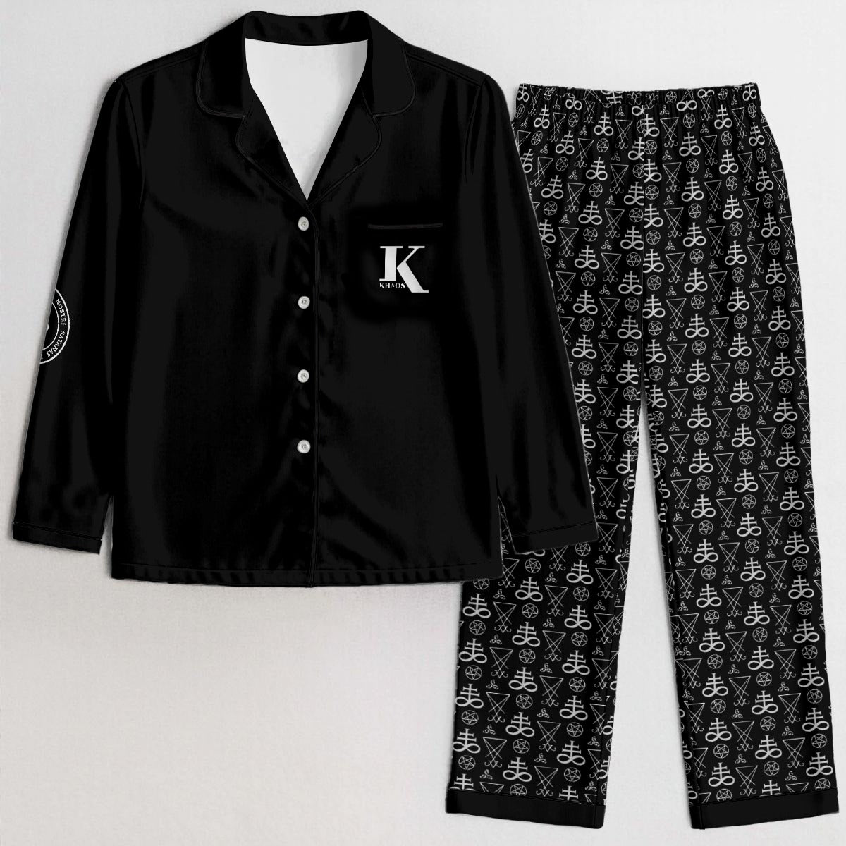 Unholy Women's Satin Pajama Set