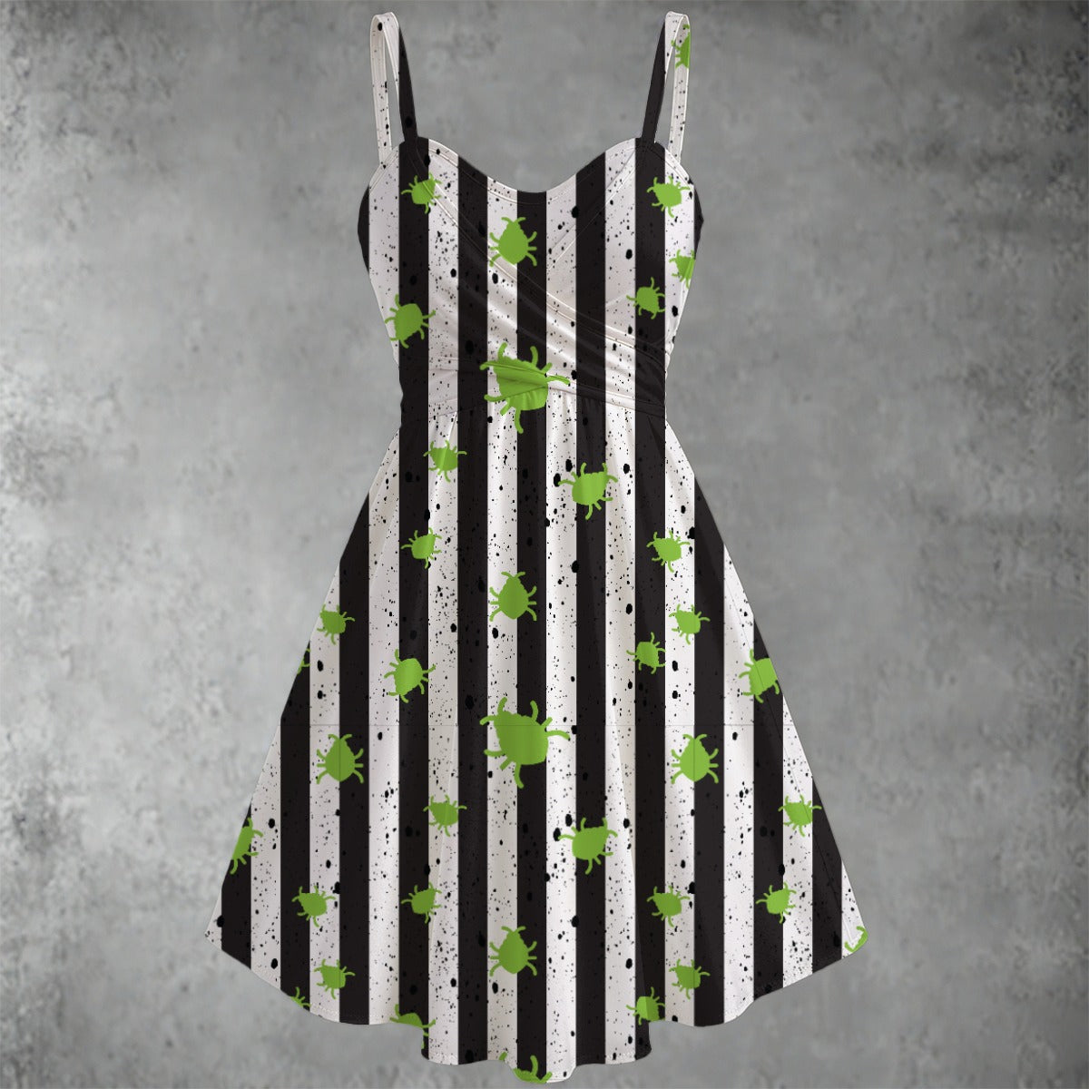 Beetleguise Spaghetti Strap Dress