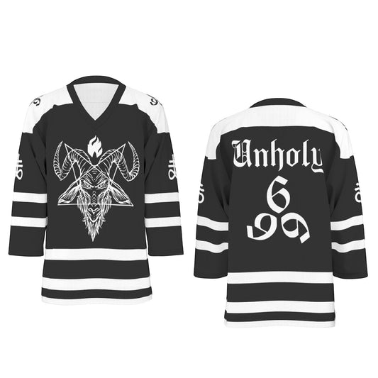Unholy Unisex V-neck Hockey Jersey