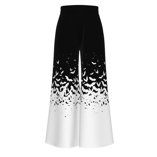 Release the Bats High Waist Wide Leg Trousers