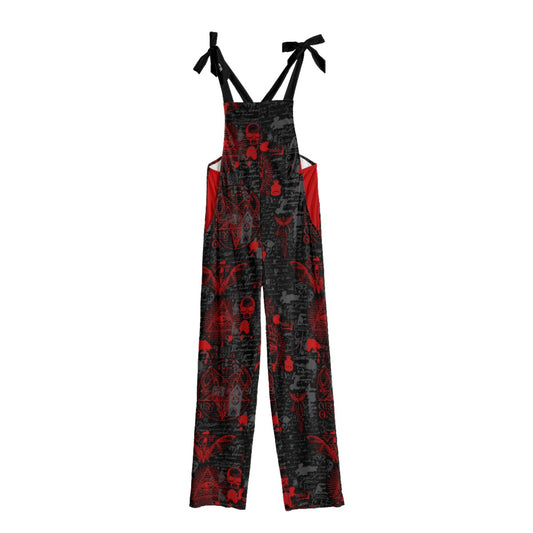 Devils Night Overall Jumpsuit