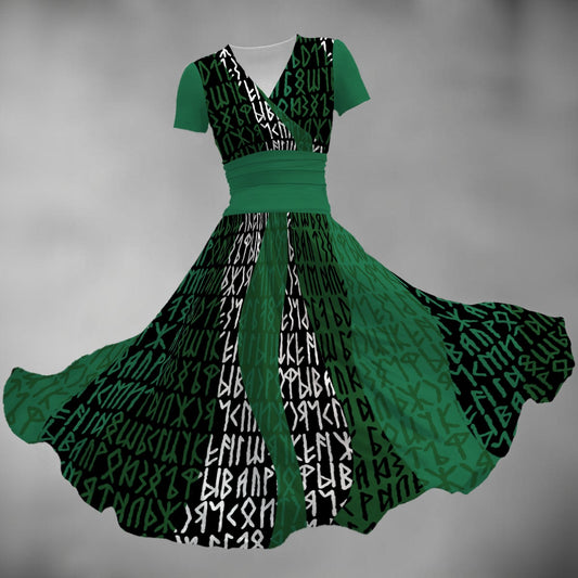 Pagan Poetry V Neck Midi Dress