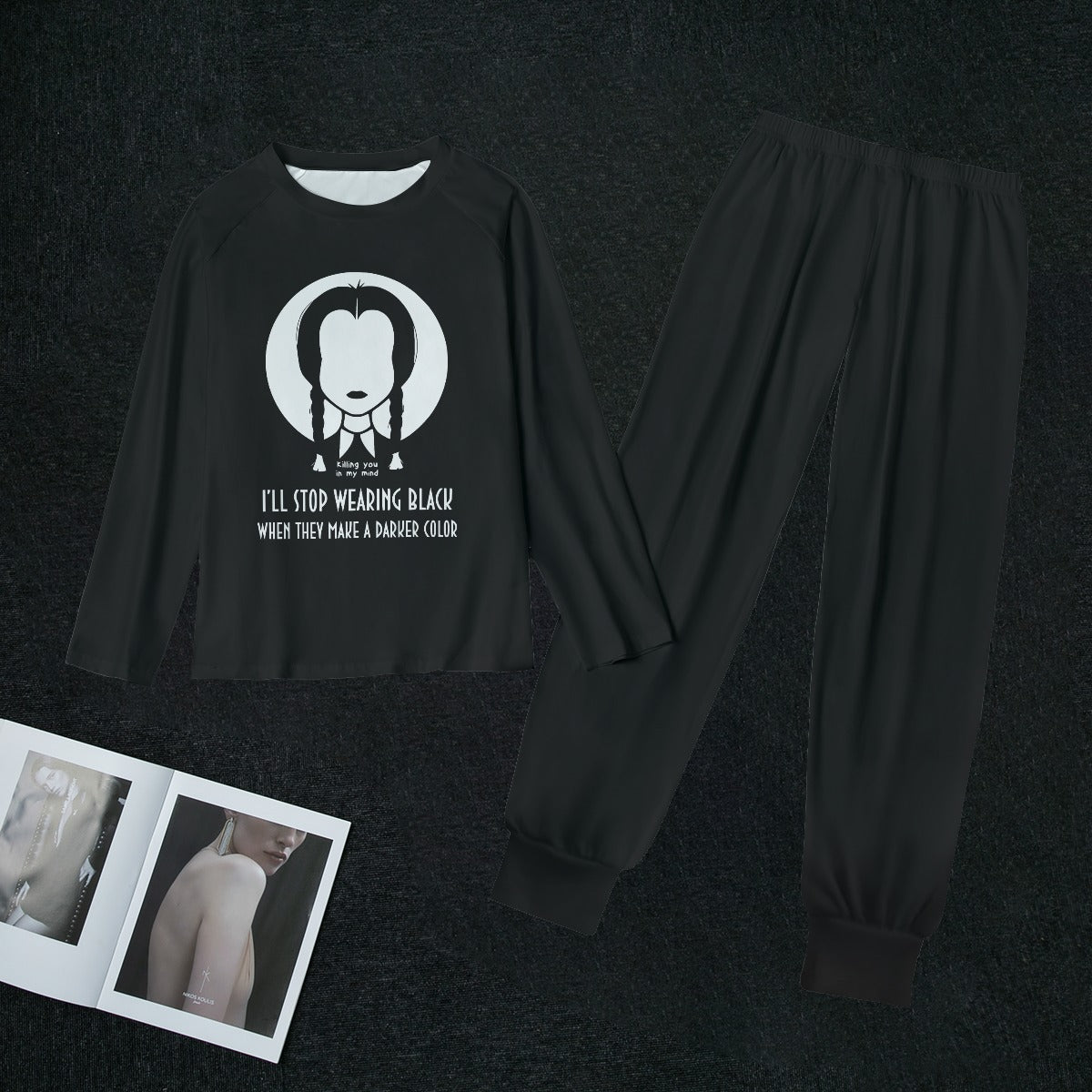 Black Wednesdays - Raglan Pajamas