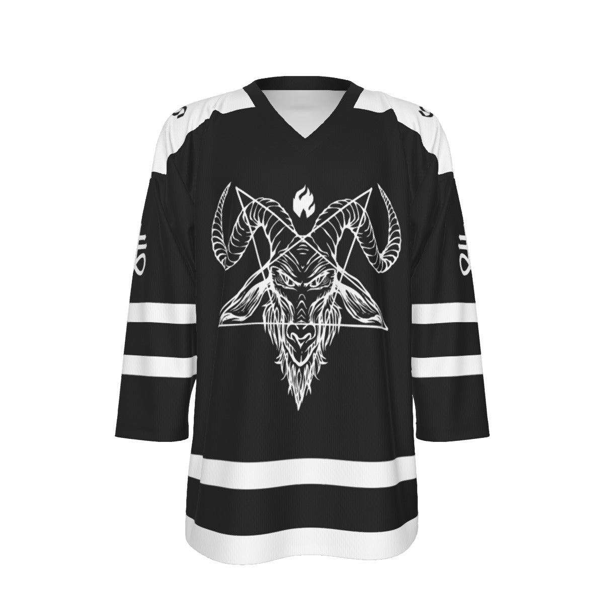 Baphomet Unisex V-neck Hockey Jersey