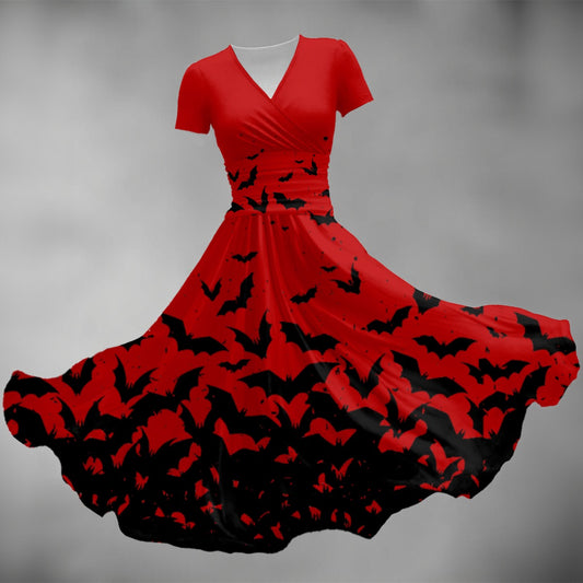 Carmilla V Neck Midi Dress