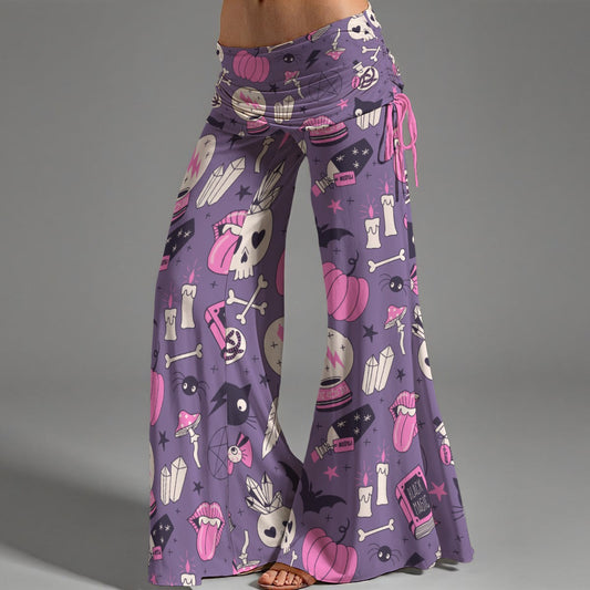 Stay Spooky High Waist Wide Leg Pants