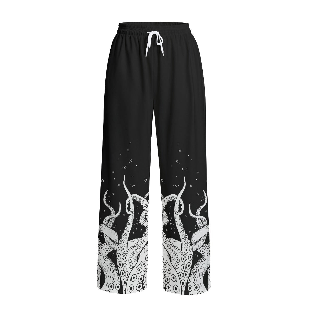 Kraken Unisex Wide Leg Pants