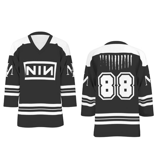 NIN Unisex V-neck Hockey Jersey