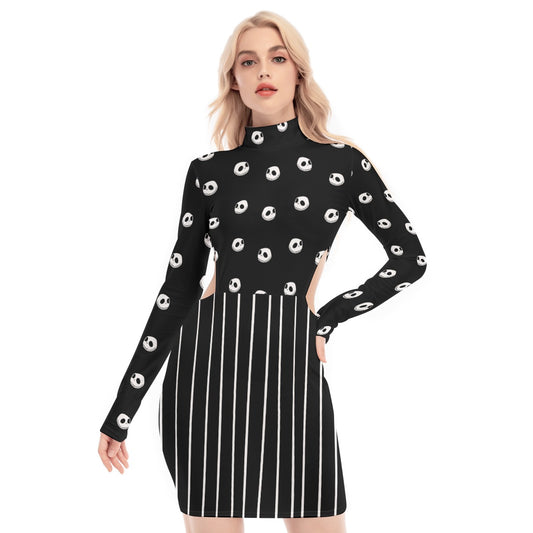 Nightmare Waist Hollow Hip Dress