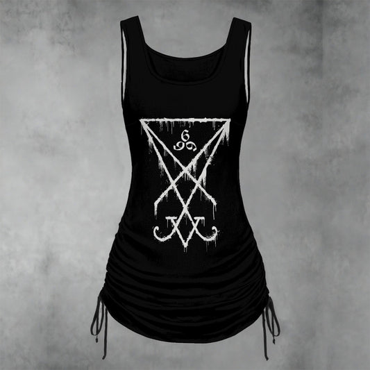 Grimorium Verum Layered Tank Dress