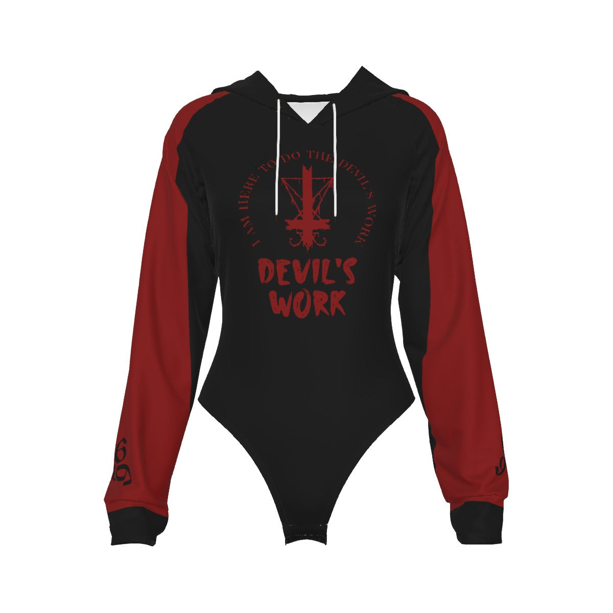 Devil's Reject Hooded Bodysuit