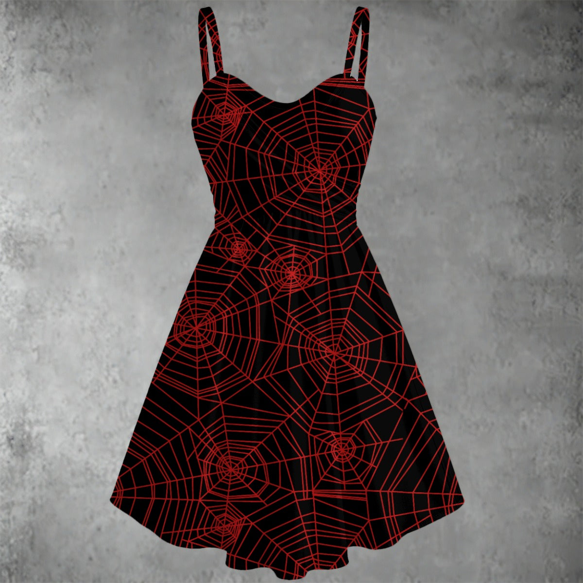 Red Queen Spaghetti Strap Dress