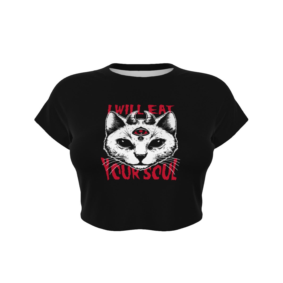 HellCat Raglan Cropped T-shirt & Panties