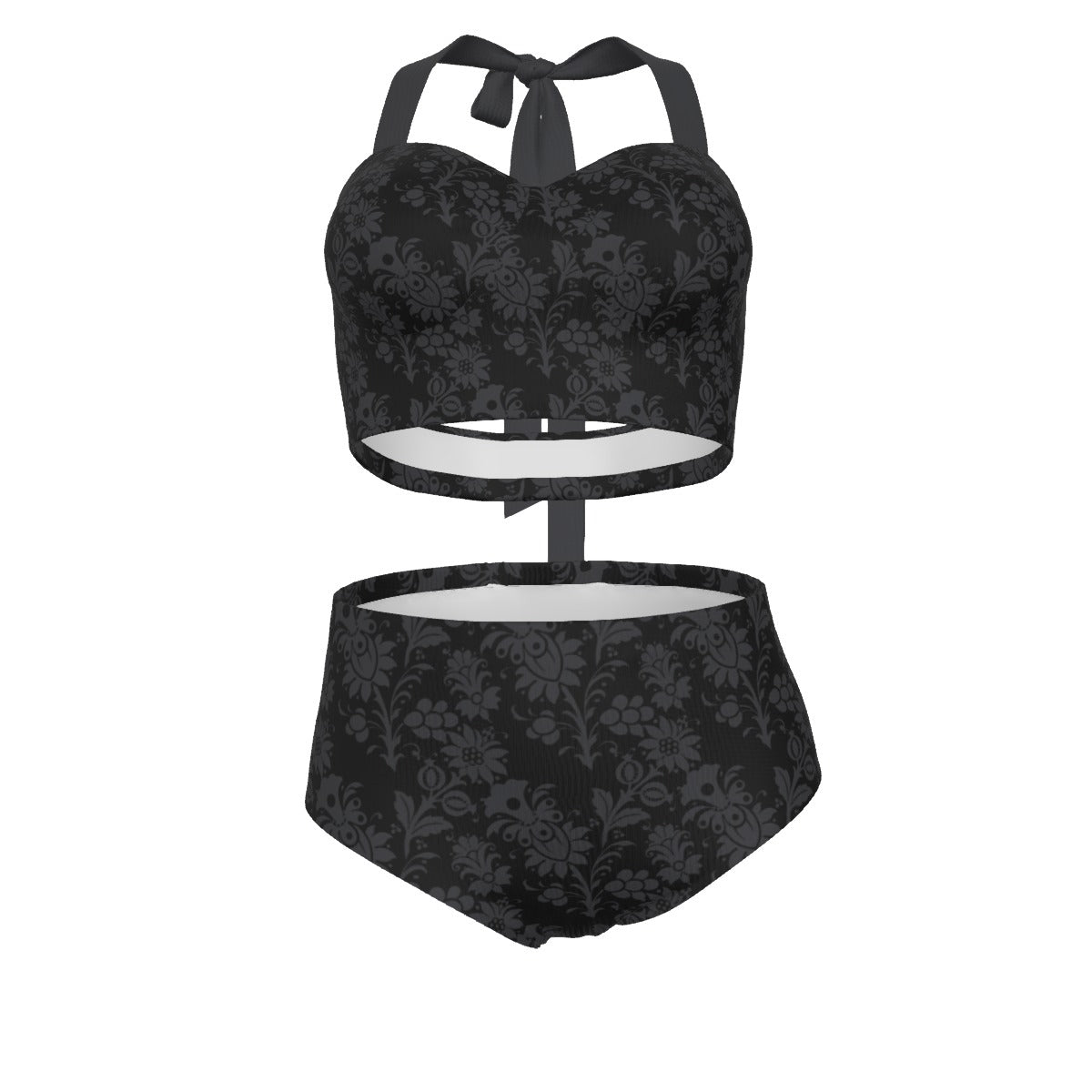 Dorian Gray Pinup Vintage Swimsuit Set