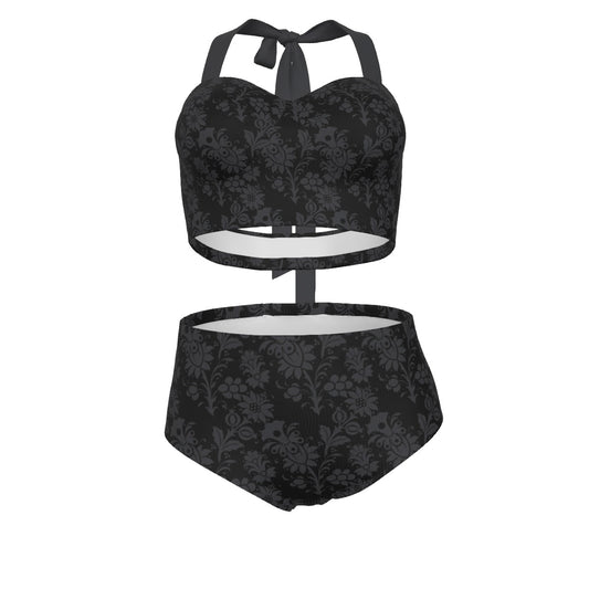 Dorian Gray Pinup Vintage Swimsuit Set