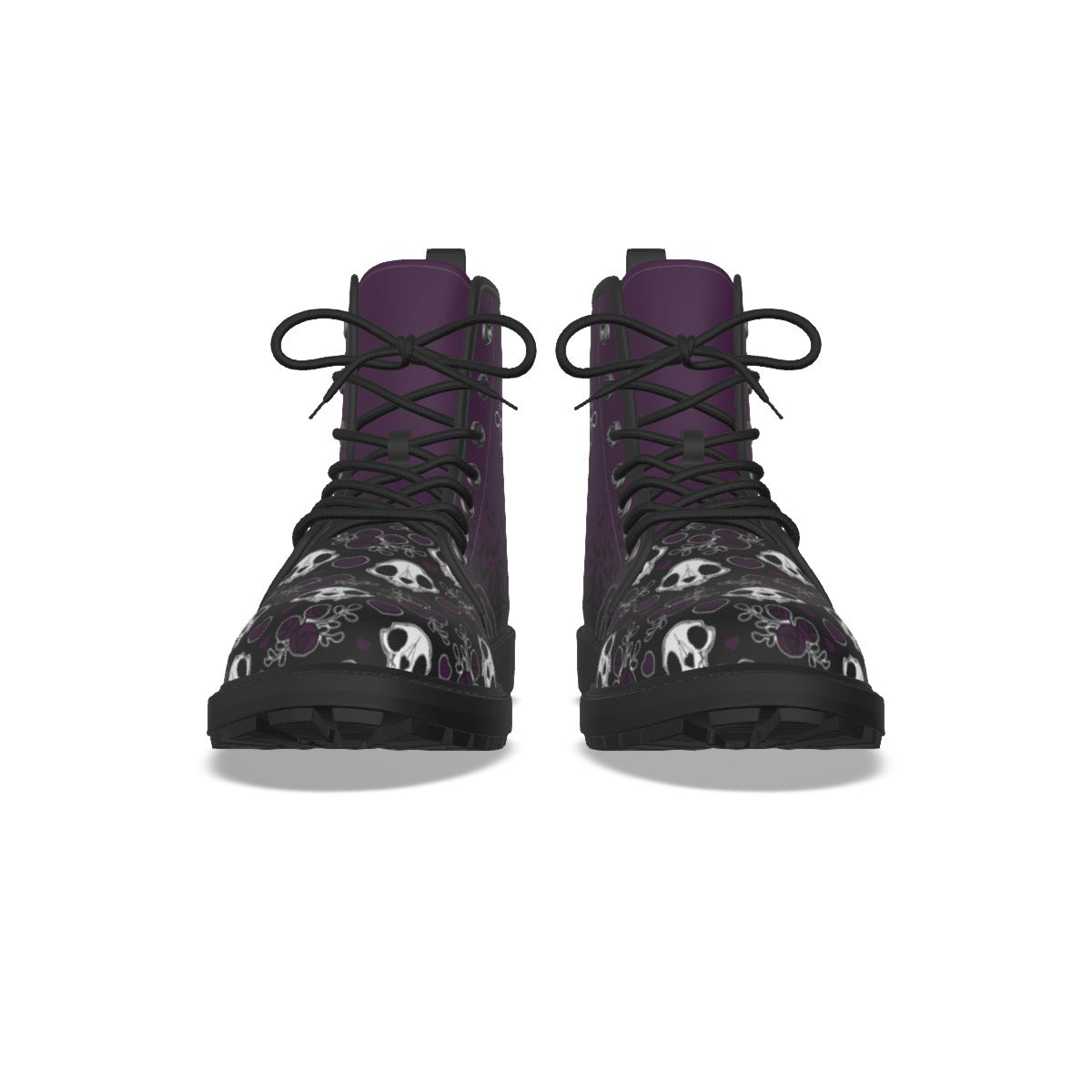 Violet Nightmares Women's  Martin Short Boots