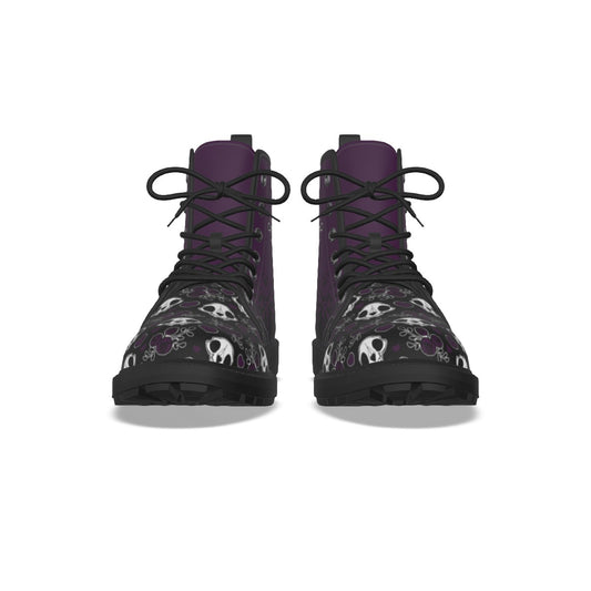 Violet Nightmares Women's  Martin Short Boots