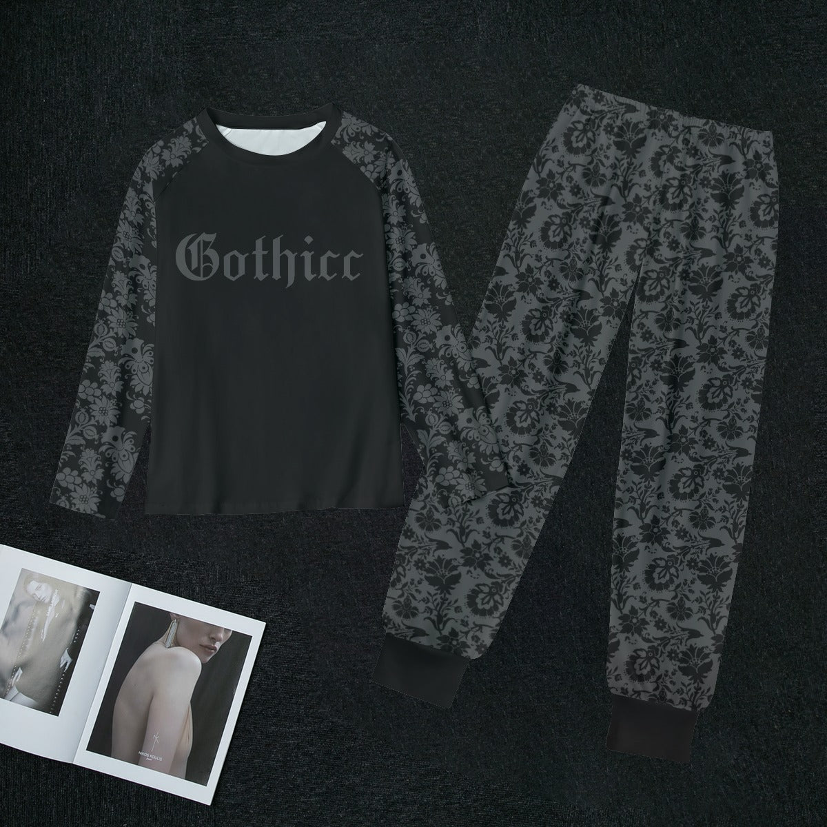 Gothicc Night Pajama Set