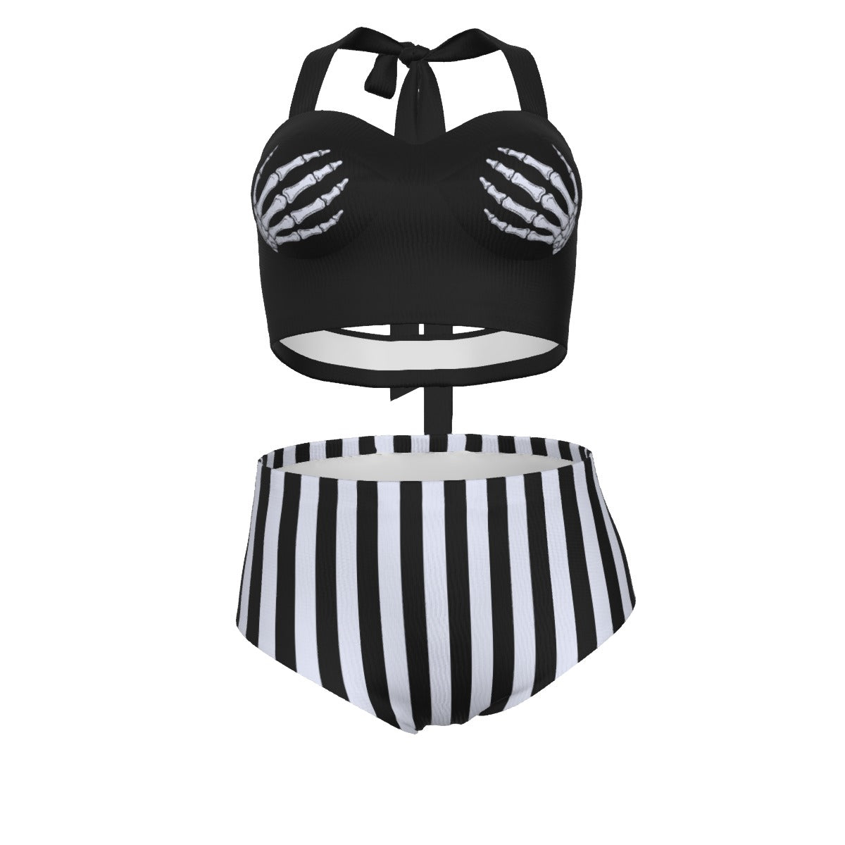 Handful of Love Pinup Vintage Swimsuit Set