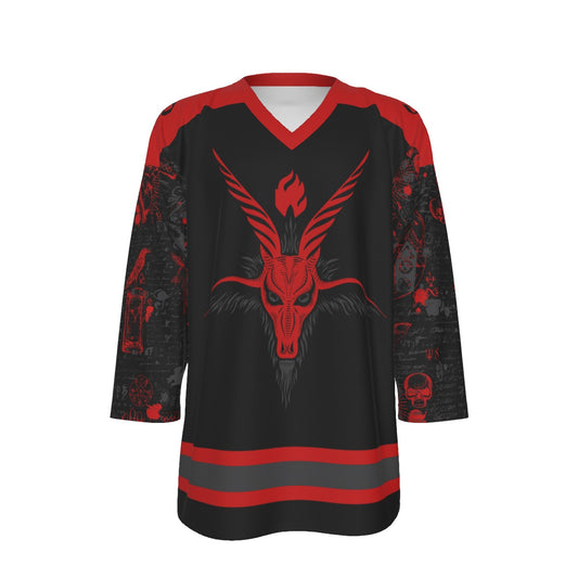 Redrum Unisex V-neck Hockey Jersey