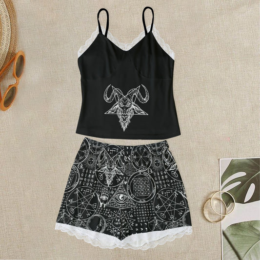 Dark Alchemy Cami With Lace Edge