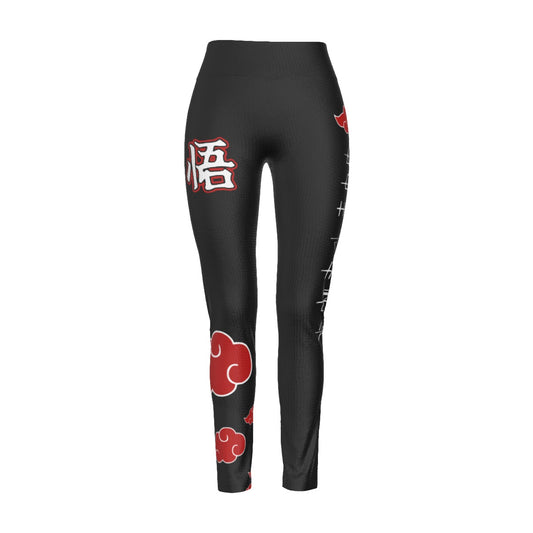 Red Cloud High Waist Leggings