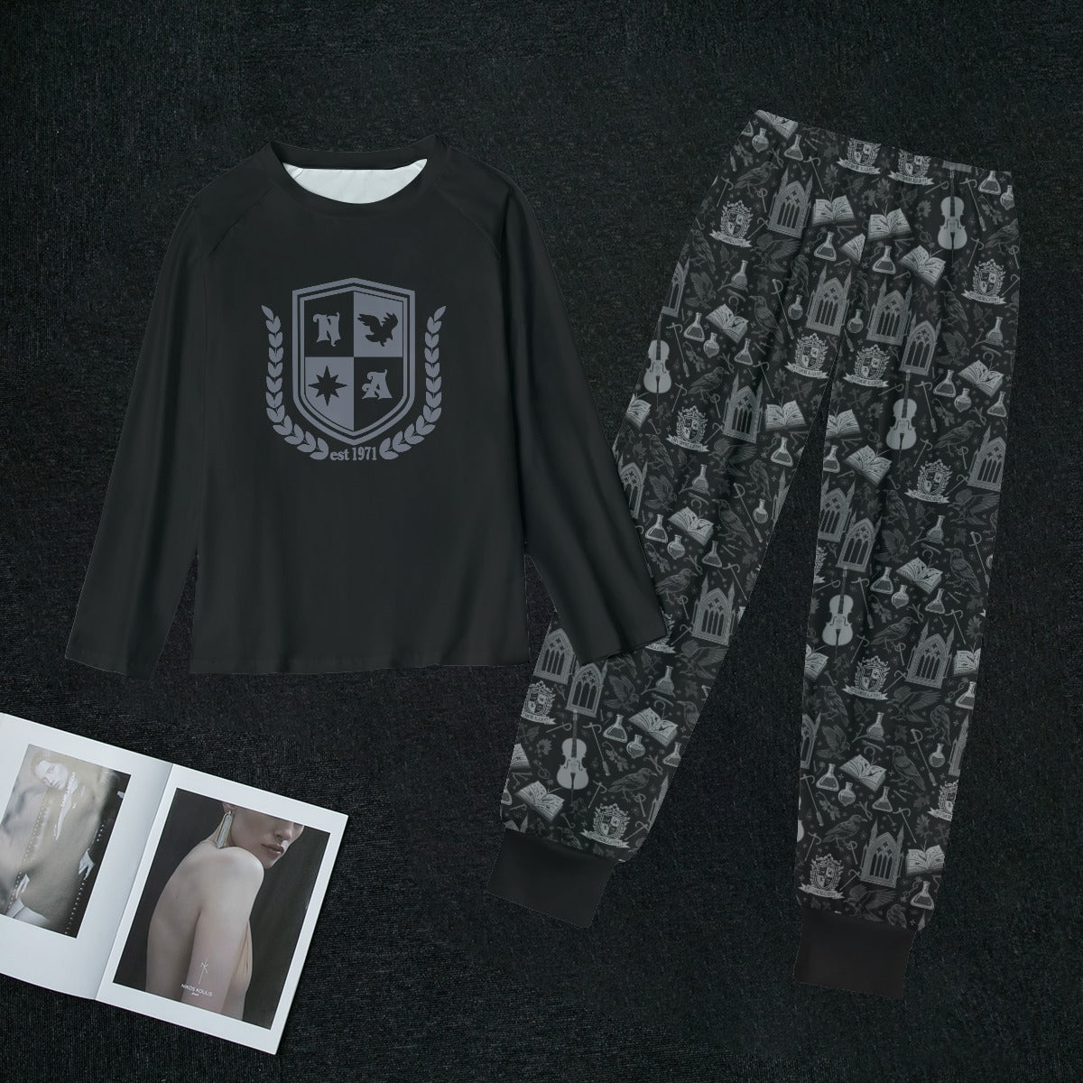 School Daze (Wednesday) - Raglan Pajamas