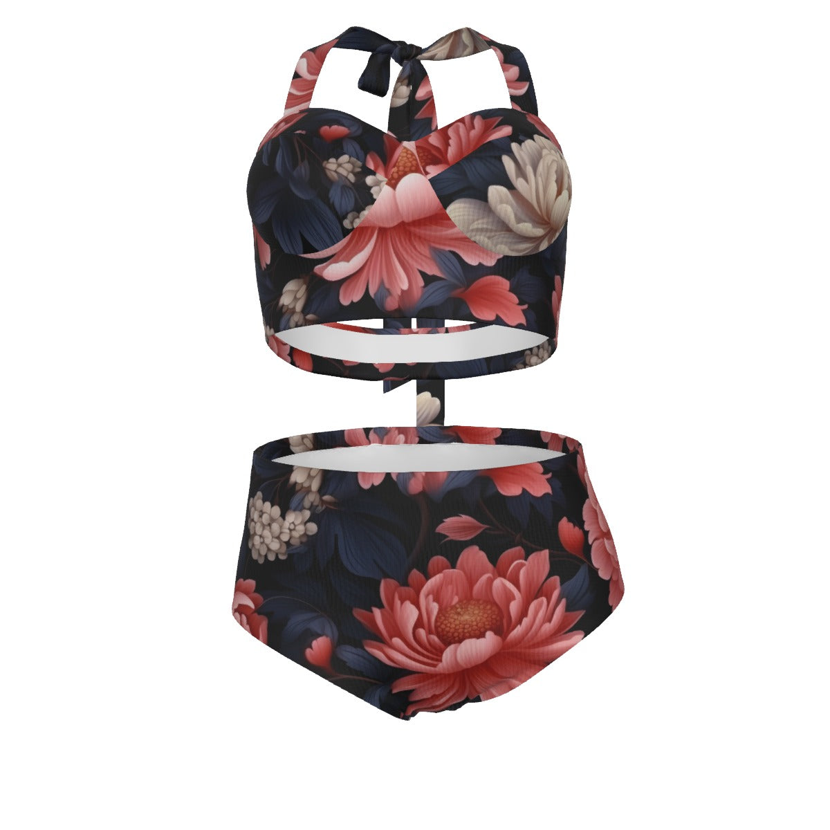 Full Bloom v.2 Pinup Vintage Swimsuit Set