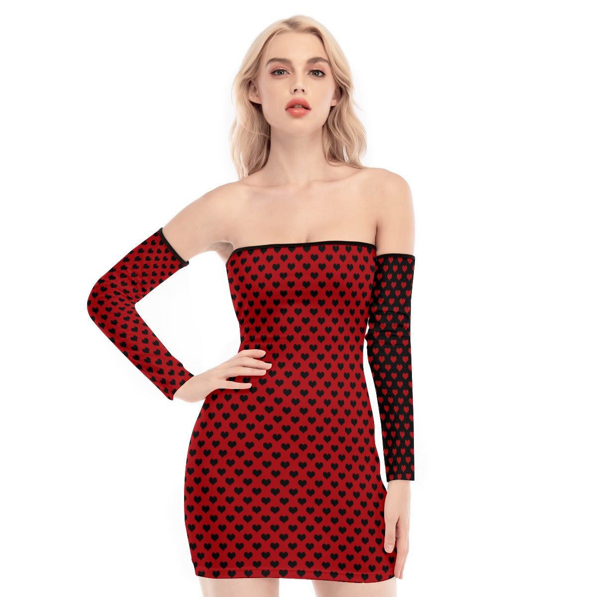 Heartarche Lace-up Dress