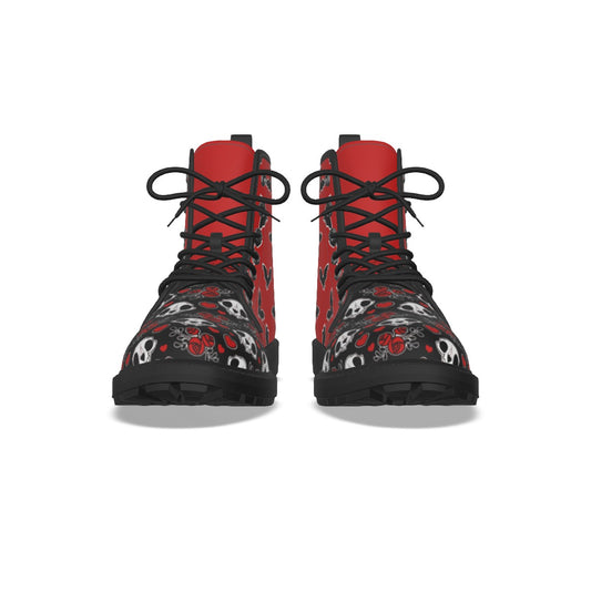 Red Tails Women's  Martin Short Boots