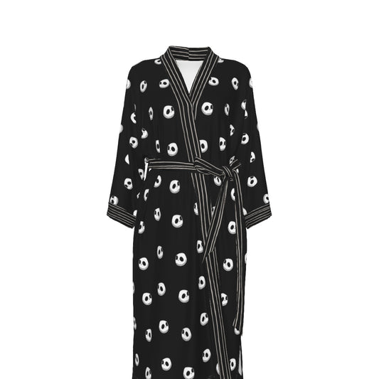 Nightmare X Women's Satin Kimono Robe