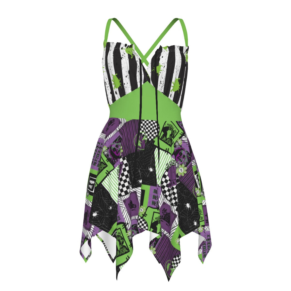 Strange & Unusual Sleeveless Slip Dress