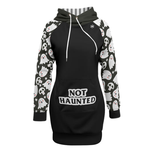 Not Haunted Dress With Raglan Sleeve