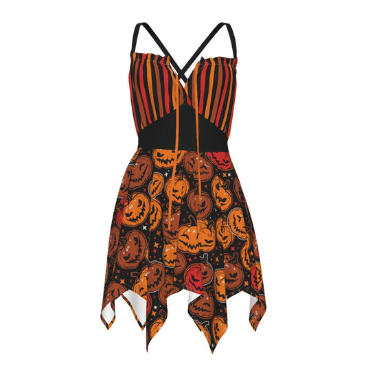 Pumpkin Queen Sleeveless Dress