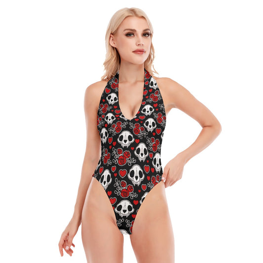 Sleep All Day Backless Bodysuit